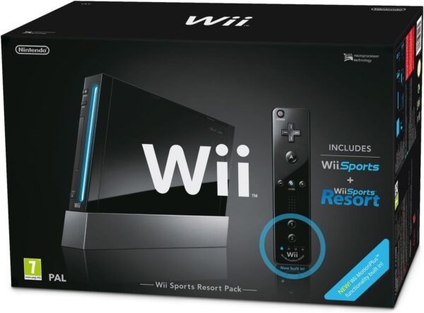Nintendo Wii Console (White) with Mario Kart: Includes White Wii Wheel and Wii Remote - Image 3
