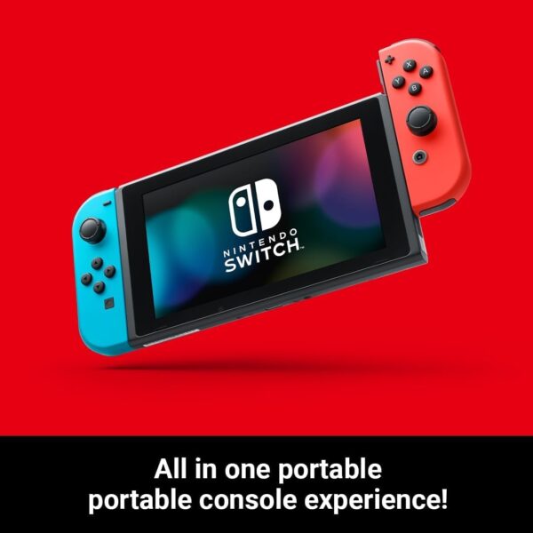 Nintendo Switch (Neon Red/Neon blue) - Image 2