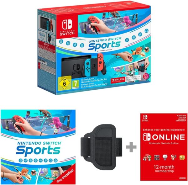 Nintendo Switch (Neon Red/Neon blue) - Image 7