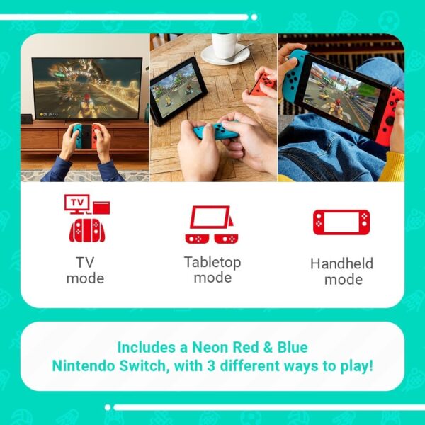 Nintendo Switch (Neon Red/Neon blue) - Image 10