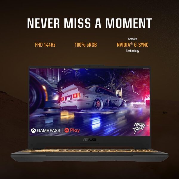 ASUS TUF F15 FX507ZCA 15.6" Full HD 144Hz Gaming Laptop (Intel i5-12500H, NVIDIA GeForce RTX 3050, 16GB RAM, 512GB PCIe SSD, Windows 11 Home) - Image 8