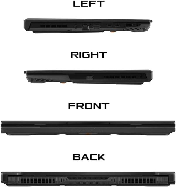 ASUS TUF F15 FX507ZCA 15.6" Full HD 144Hz Gaming Laptop (Intel i5-12500H, NVIDIA GeForce RTX 3050, 16GB RAM, 512GB PCIe SSD, Windows 11 Home) - Image 34
