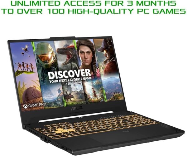 ASUS TUF F15 FX507ZCA 15.6" Full HD 144Hz Gaming Laptop (Intel i5-12500H, NVIDIA GeForce RTX 3050, 16GB RAM, 512GB PCIe SSD, Windows 11 Home) - Image 40