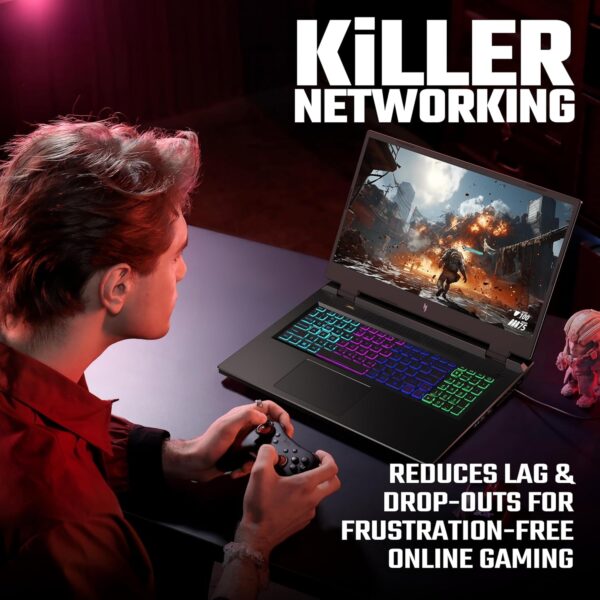 Acer Nitro V 16 ANV16-41 Gaming Laptop - AMD Ryzen 7 8845HS, 16GB, 1TB SSD, NVIDIA GeForce RTX 4060 8G, 16" WUXGA IPS 165Hz, Windows 11, Black - Image 24