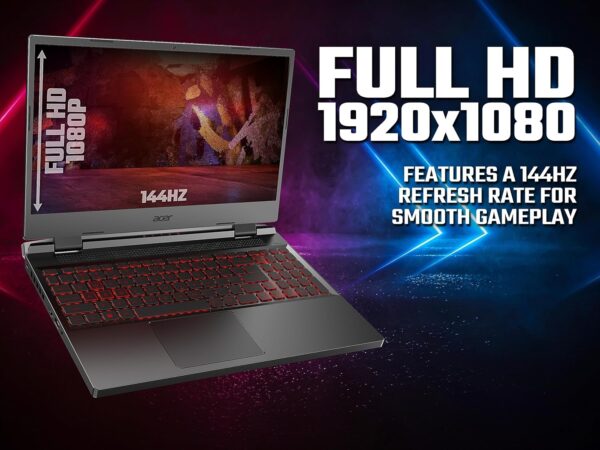 Acer Nitro V 16 ANV16-41 Gaming Laptop - AMD Ryzen 7 8845HS, 16GB, 1TB SSD, NVIDIA GeForce RTX 4060 8G, 16" WUXGA IPS 165Hz, Windows 11, Black - Image 37