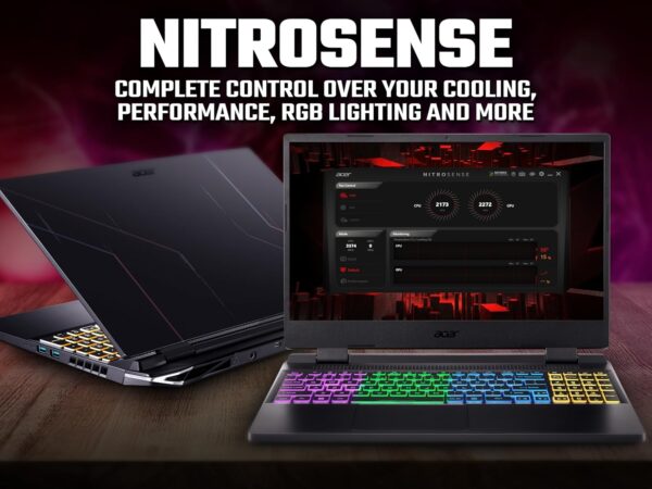 Acer Nitro V 16 ANV16-41 Gaming Laptop - AMD Ryzen 7 8845HS, 16GB, 1TB SSD, NVIDIA GeForce RTX 4060 8G, 16" WUXGA IPS 165Hz, Windows 11, Black - Image 39