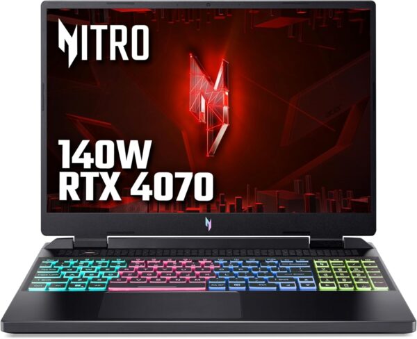 Acer Nitro V 16 ANV16-41 Gaming Laptop - AMD Ryzen 7 8845HS, 16GB, 1TB SSD, NVIDIA GeForce RTX 4060 8G, 16" WUXGA IPS 165Hz, Windows 11, Black - Image 44