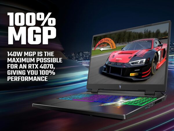 Acer Nitro V 16 ANV16-41 Gaming Laptop - AMD Ryzen 7 8845HS, 16GB, 1TB SSD, NVIDIA GeForce RTX 4060 8G, 16" WUXGA IPS 165Hz, Windows 11, Black - Image 46