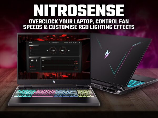 Acer Nitro V 16 ANV16-41 Gaming Laptop - AMD Ryzen 7 8845HS, 16GB, 1TB SSD, NVIDIA GeForce RTX 4060 8G, 16" WUXGA IPS 165Hz, Windows 11, Black - Image 49