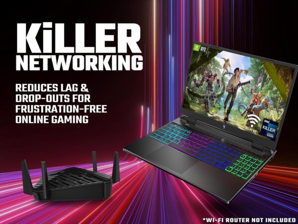 Acer Nitro V 16 ANV16-41 Gaming Laptop - AMD Ryzen 7 8845HS, 16GB, 1TB SSD, NVIDIA GeForce RTX 4060 8G, 16" WUXGA IPS 165Hz, Windows 11, Black - Image 51