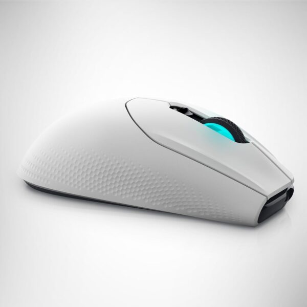 Alienware AW620M Wireless Gaming Mouse - 26,000 DPI, 140-Hour Battery Life, 7 Programmable Buttons, 16.8 million AlienFX RGB Lighting Right-Handed Design, USB-C - Lunar Light - Image 11