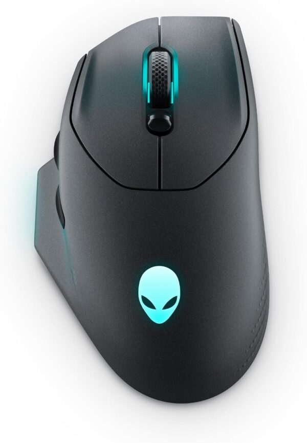 Alienware AW620M Wireless Gaming Mouse - 26,000 DPI, 140-Hour Battery Life, 7 Programmable Buttons, 16.8 million AlienFX RGB Lighting Right-Handed Design, USB-C - Lunar Light - Image 28