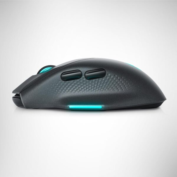 Alienware AW620M Wireless Gaming Mouse - 26,000 DPI, 140-Hour Battery Life, 7 Programmable Buttons, 16.8 million AlienFX RGB Lighting Right-Handed Design, USB-C - Lunar Light - Image 37