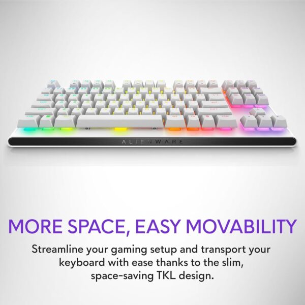 Dell Alienware Tenkeyless Gaming Keyboard - AW420K - Image 26