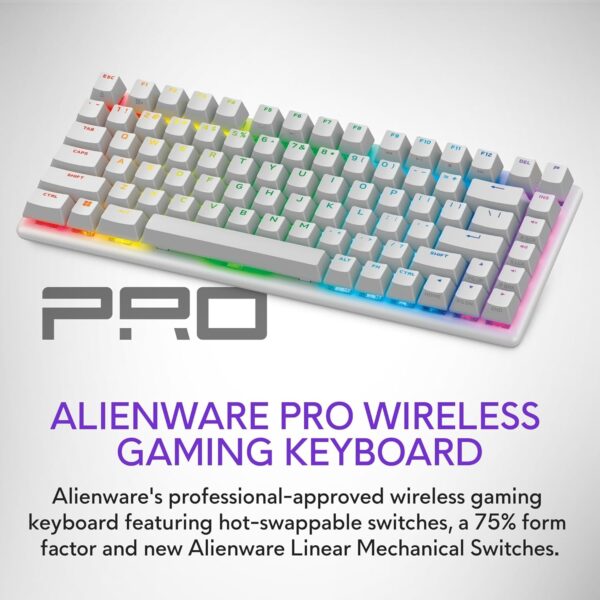 Dell Alienware Tenkeyless Gaming Keyboard - AW420K - Image 47