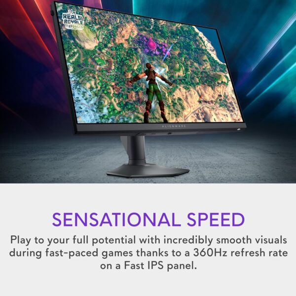 Alienware AW3225QF 32 Inch 4K UHD (3840x2160) 1700R Curved Gaming Monitor, 240Hz, QD OLED, 0.03ms, NVIDIA G-SYNC Compatible, HDR, Dolby Vision, USB-C, DisplayPort, 2x HDMI, 4x USB, 3 Year Warranty - Image 15