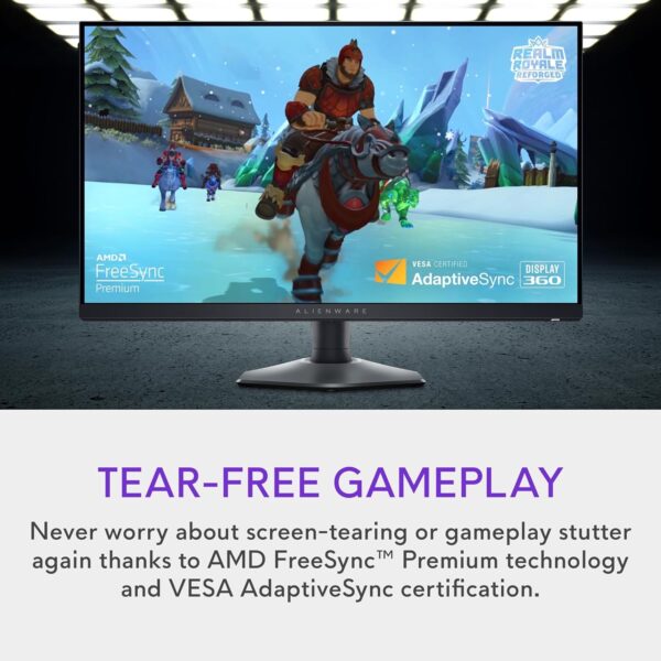 Alienware AW3225QF 32 Inch 4K UHD (3840x2160) 1700R Curved Gaming Monitor, 240Hz, QD OLED, 0.03ms, NVIDIA G-SYNC Compatible, HDR, Dolby Vision, USB-C, DisplayPort, 2x HDMI, 4x USB, 3 Year Warranty - Image 17