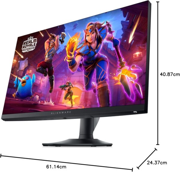 Alienware AW3225QF 32 Inch 4K UHD (3840x2160) 1700R Curved Gaming Monitor, 240Hz, QD OLED, 0.03ms, NVIDIA G-SYNC Compatible, HDR, Dolby Vision, USB-C, DisplayPort, 2x HDMI, 4x USB, 3 Year Warranty - Image 24