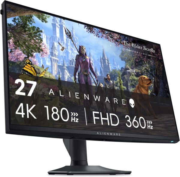 Alienware AW3225QF 32 Inch 4K UHD (3840x2160) 1700R Curved Gaming Monitor, 240Hz, QD OLED, 0.03ms, NVIDIA G-SYNC Compatible, HDR, Dolby Vision, USB-C, DisplayPort, 2x HDMI, 4x USB, 3 Year Warranty - Image 44