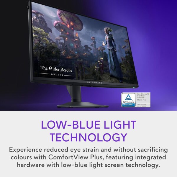 Alienware AW3225QF 32 Inch 4K UHD (3840x2160) 1700R Curved Gaming Monitor, 240Hz, QD OLED, 0.03ms, NVIDIA G-SYNC Compatible, HDR, Dolby Vision, USB-C, DisplayPort, 2x HDMI, 4x USB, 3 Year Warranty - Image 49