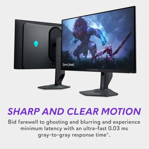 Alienware AW3225QF 32 Inch 4K UHD (3840x2160) 1700R Curved Gaming Monitor, 240Hz, QD OLED, 0.03ms, NVIDIA G-SYNC Compatible, HDR, Dolby Vision, USB-C, DisplayPort, 2x HDMI, 4x USB, 3 Year Warranty - Image 62