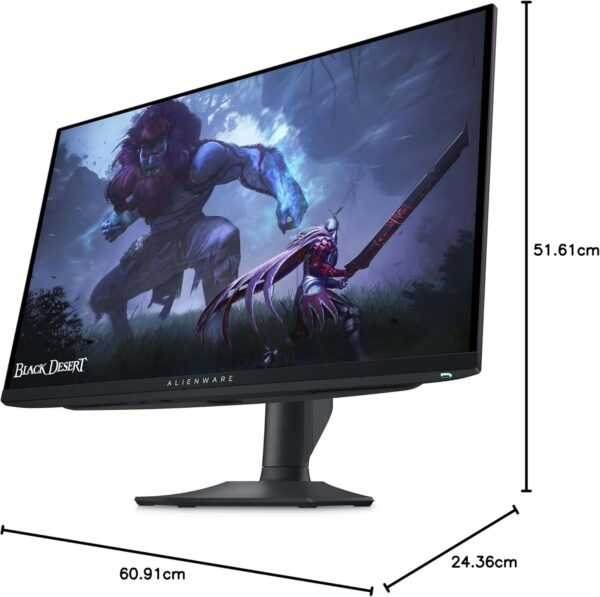 Alienware AW3225QF 32 Inch 4K UHD (3840x2160) 1700R Curved Gaming Monitor, 240Hz, QD OLED, 0.03ms, NVIDIA G-SYNC Compatible, HDR, Dolby Vision, USB-C, DisplayPort, 2x HDMI, 4x USB, 3 Year Warranty - Image 73