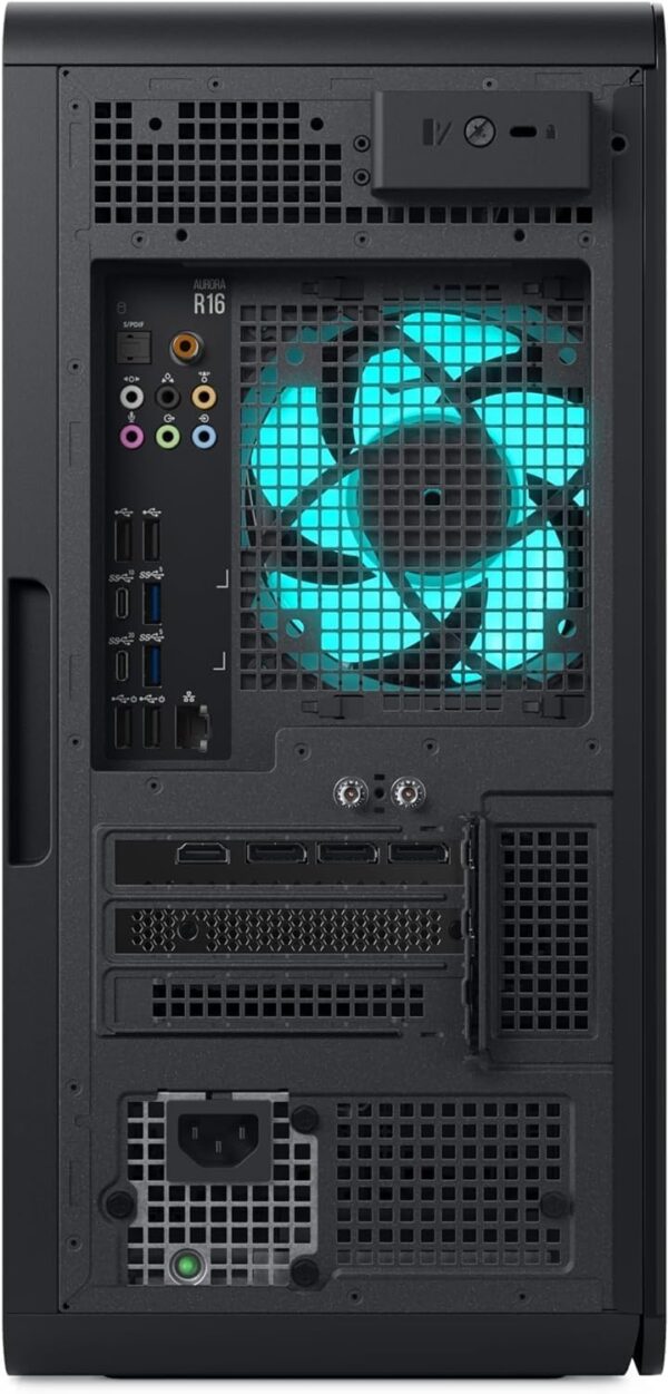 Alienware Aurora R16 – i9-14900KF (24 Core, 6.0GHz), NVIDIA GeForce RTX 4070 Ti Super 16GB, 2TB PCIe Gen 4.0x4 NVMe & 5TB HDD, 64GB DDR5, 2.5GbE, WIFI 6E, 1Yr DELL Warranty, Windows 11 Pro (Renewed) - Image 9