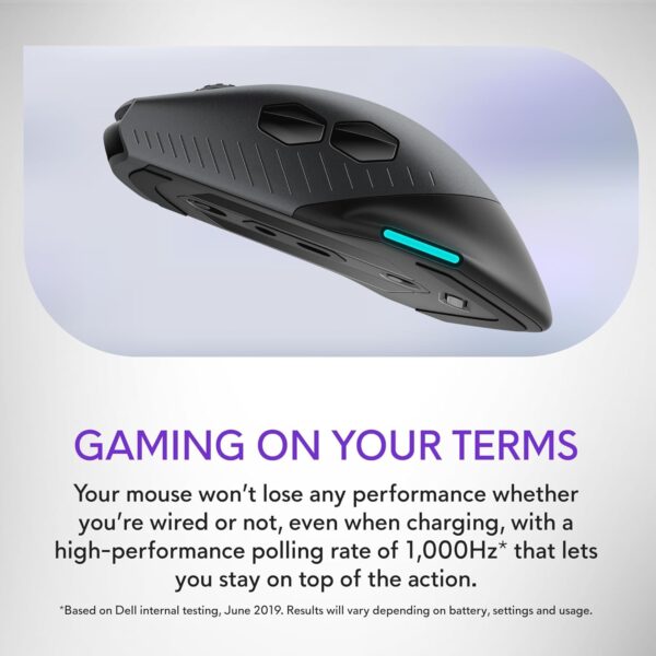 Alienware Wireless Gaming Mouse - AW620M (Dark Side of the Moon) - Image 20