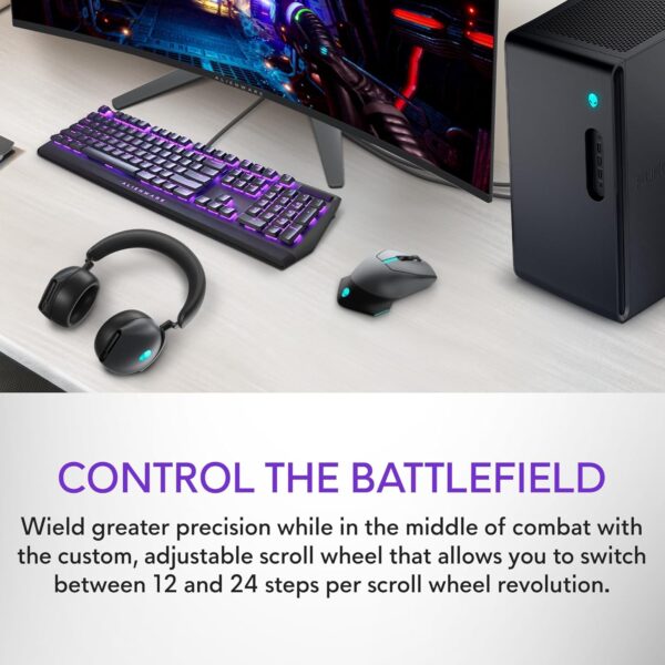 Alienware Wireless Gaming Mouse - AW620M (Dark Side of the Moon) - Image 21