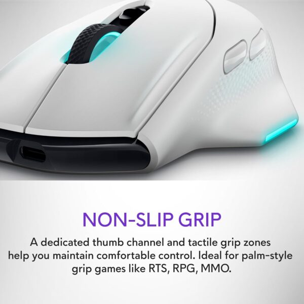 Alienware Wireless Gaming Mouse - AW620M (Dark Side of the Moon) - Image 30