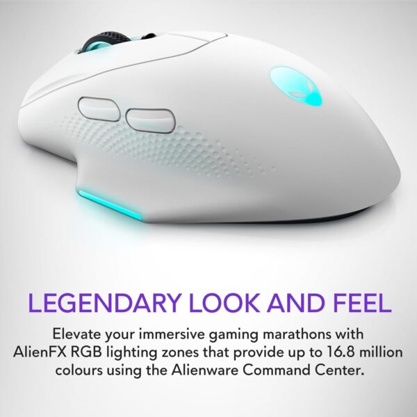 Alienware Wireless Gaming Mouse - AW620M (Dark Side of the Moon) - Image 35