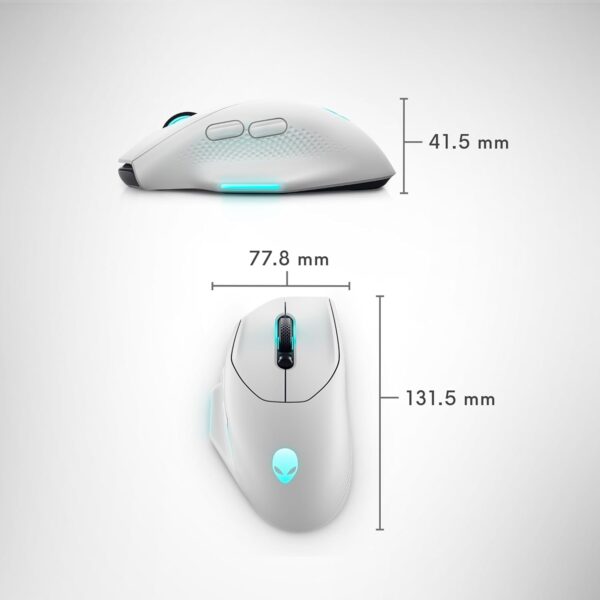 Alienware Wireless Gaming Mouse - AW620M (Dark Side of the Moon) - Image 36