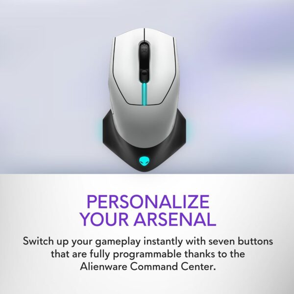 Alienware Wireless Gaming Mouse - AW620M (Dark Side of the Moon) - Image 61