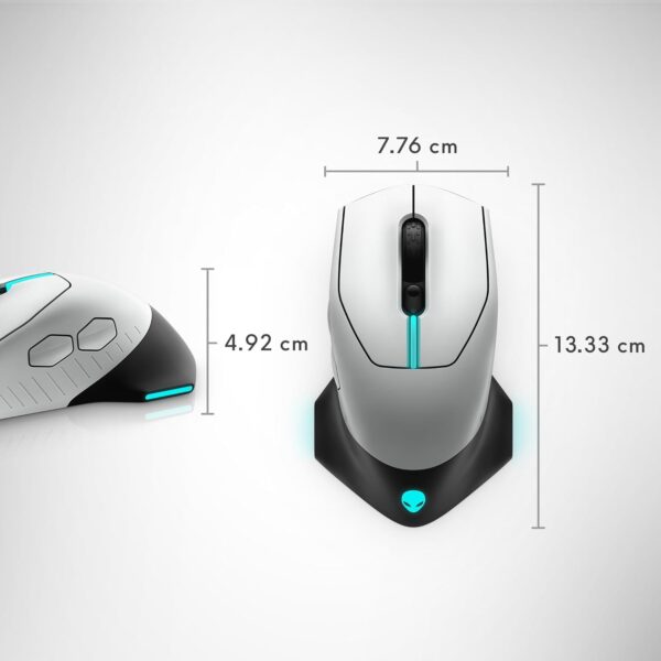 Alienware Wireless Gaming Mouse - AW620M (Dark Side of the Moon) - Image 62
