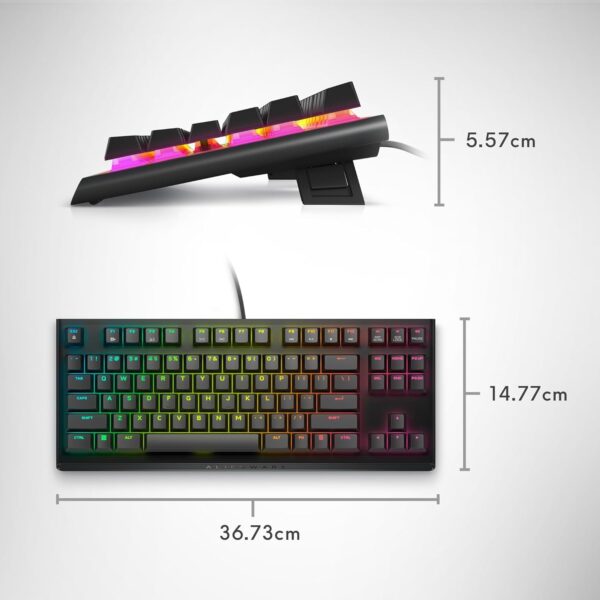 Alienware 510K Low-Profile RGB Mechanical Gaming Keyboard, US Layout - AW510K (Dark Side Of The Moon) - Image 11