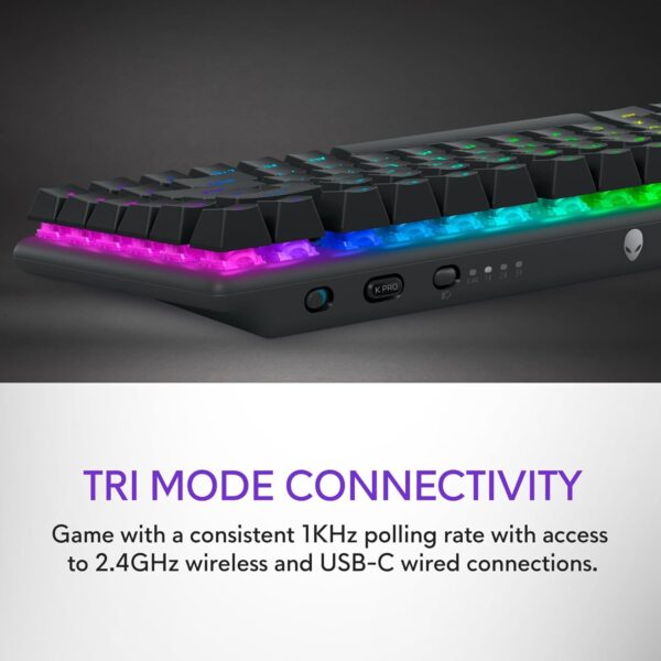 Alienware 510K Low-Profile RGB Mechanical Gaming Keyboard, US Layout - AW510K (Dark Side Of The Moon) - Image 24