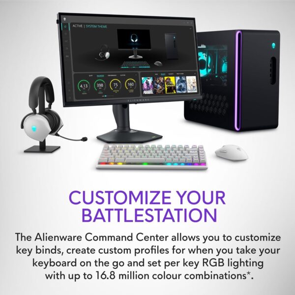 Alienware 510K Low-Profile RGB Mechanical Gaming Keyboard, US Layout - AW510K (Dark Side Of The Moon) - Image 61