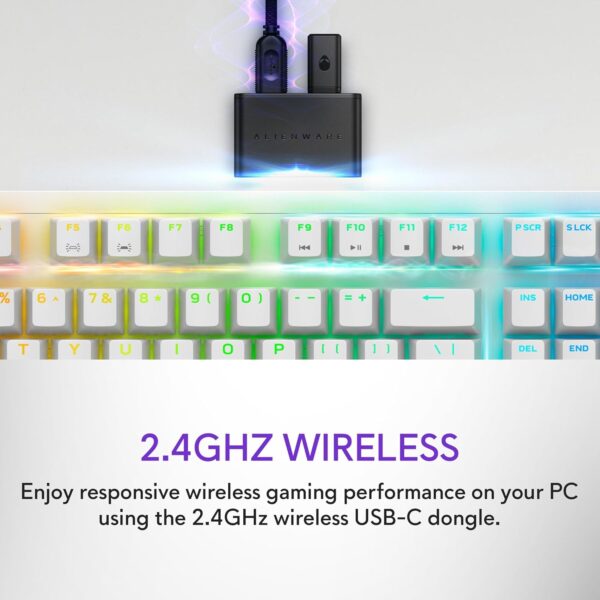 Alienware 510K Low-Profile RGB Mechanical Gaming Keyboard, US Layout - AW510K (Dark Side Of The Moon) - Image 73