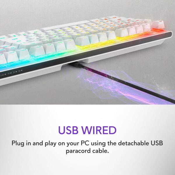 Alienware 510K Low-Profile RGB Mechanical Gaming Keyboard, US Layout - AW510K (Dark Side Of The Moon) - Image 75