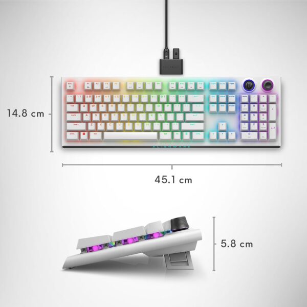 Alienware 510K Low-Profile RGB Mechanical Gaming Keyboard, US Layout - AW510K (Dark Side Of The Moon) - Image 81