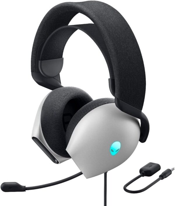 Dell Alienware Wired Gaming Headset - AW520H (Lunar Light) - Image 3