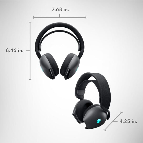 Dell Alienware Wired Gaming Headset - AW520H (Lunar Light) - Image 27