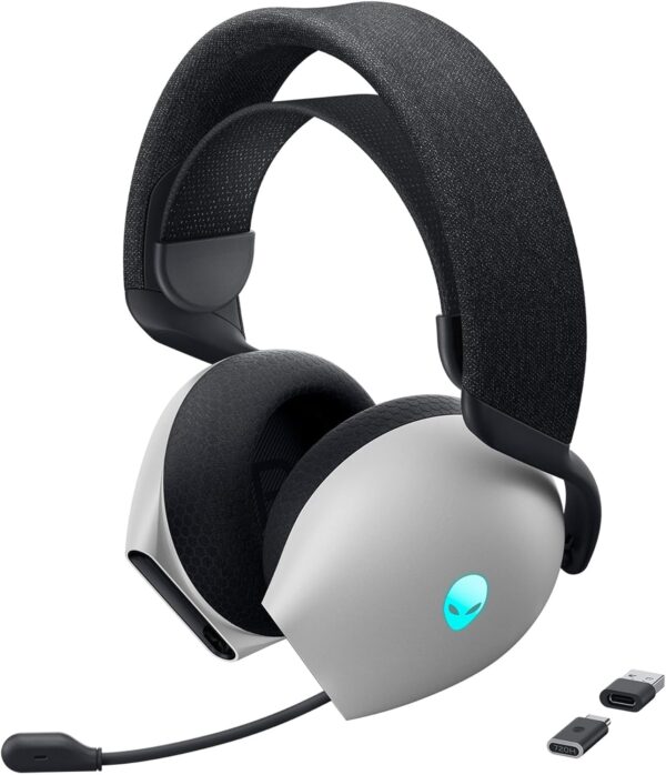 Dell Alienware Wired Gaming Headset - AW520H (Lunar Light) - Image 36