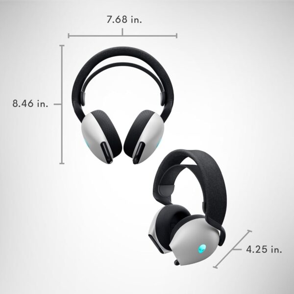 Dell Alienware Wired Gaming Headset - AW520H (Lunar Light) - Image 45