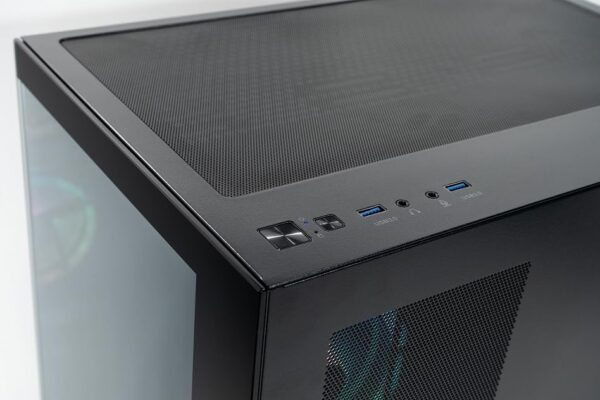 CyberPowerPC Luxe Gaming PC - Intel Core i9-12900KF, Nvidia RTX 4080 Super 16GB, 32GB RAM, 1TB NVMe SSD, 750W 80+ PSU, Wi-Fi, Liquid Cooling, Windows 11, Ark RGB - Image 3
