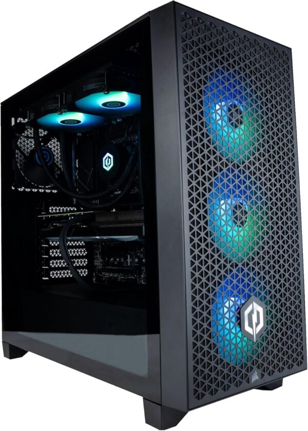 CyberPowerPC Luxe Gaming PC - Intel Core i9-12900KF, Nvidia RTX 4080 Super 16GB, 32GB RAM, 1TB NVMe SSD, 750W 80+ PSU, Wi-Fi, Liquid Cooling, Windows 11, Ark RGB - Image 10