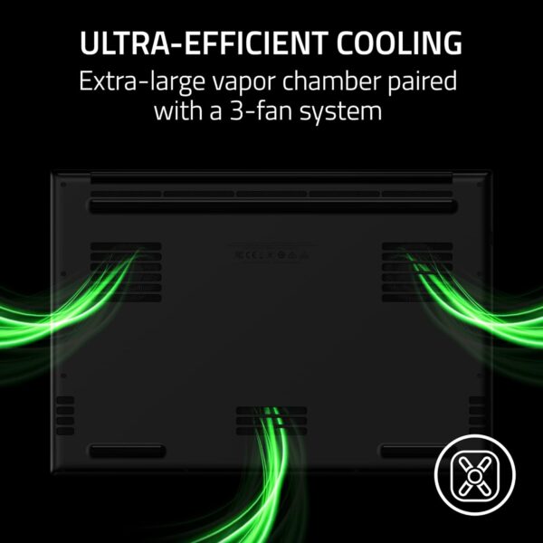 Razer Blade 18 (2023) - 18 Inch Gaming-Laptop - NVIDIA RTX 4090 - Intel Core i9-13950HX - 18" QHD+ 240Hz Display (32GB DDR5 5600MHz, 2TB PCIe NVME SSD) UK-Layout | Black - Image 28