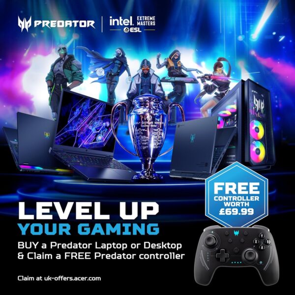 Acer Predator Helios Neo 16 PHN16-72 Gaming Laptop - Intel Core i7-14650HX, 16GB, 1TB SSD, NVIDIA GeForce RTX 4060 8G, 16" WQXGA IPS 165Hz, Windows 11, Black - Image 2