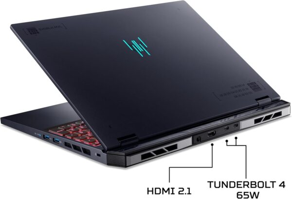Acer Predator Helios Neo 16 PHN16-72 Gaming Laptop - Intel Core i7-14650HX, 16GB, 1TB SSD, NVIDIA GeForce RTX 4060 8G, 16" WQXGA IPS 165Hz, Windows 11, Black - Image 11