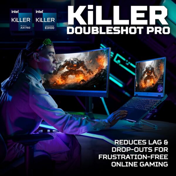Acer Predator Helios Neo 16 PHN16-72 Gaming Laptop - Intel Core i7-14650HX, 16GB, 1TB SSD, NVIDIA GeForce RTX 4060 8G, 16" WQXGA IPS 165Hz, Windows 11, Black - Image 20